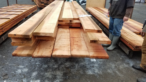 Wholesale lumber yards